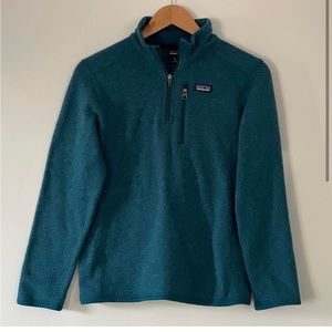 KIDS PATAGONIA Pullover Better Sweater Green 14 XL
